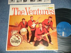 画像1: THE VENTURES - THE VENTURE(2nd Album) ( Matrix # A)BST-8004-1 SIDE-1   B)BST-8004-1 SIDE-2)  (Ex++/Ex+++) / 1963? Version US AMERICA  "DARK BLUE with BLACK PRINT Label"  STEREO Used LP  