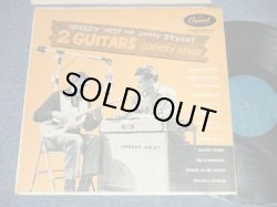 画像1: SPEEDY WEST and JIMMY BRYANT -  2 GUITARS COUNTRY STYLE (Ex/VG+++ Looks:VG EDSP) / 1954 US AMERICA ORIGINAL "TURQUOISE Label" MONO  Used LP