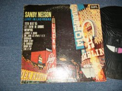 画像1: SANDY NELSON (with JERRY McGEE) -  LIVE IN LAS VEGAS(G+/VG+ FULL EDSP) / 1964 US AMERICA ORIGINAL 1st Press "BLACK with PINK & WHITE Label" MONO Used  LP 