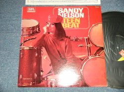 画像1: SANDY NELSON - TEEN BEAT (RE-PACKAGE of PLAYS TEEN BEAT)(Ex++, Ex+/MINT- EDSP) / 1966 Version US AMERICA 3rd Press "BLACK with GREEN Label" MONO Used  LP 