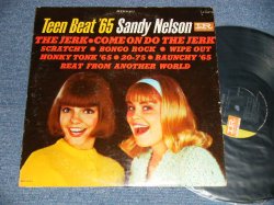 画像1: SANDY NELSON - TEEN BEAT '65 (Ex++/Ex++)  / 1966 Version US AMERICA 2nd Press "BLACK with GREEN Label" STEREO  Used  LP