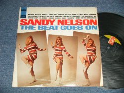 画像1: SANDY NELSON - THE BEAT GOES ON (Ex/Ex- WOFC  / 1967 US AMERICA ORIGINAL 1st Press "BLACK with GREEN Label" STEREO  Used  LP