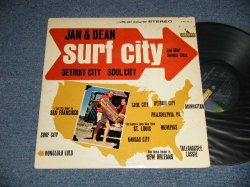 画像1: JAN & DEAN - SURF CITY (Ex+/Ex++ Looks:Ex-  B-1:Ex) / 1963 US AMERICA ORIGINAL STEREO Used LP 