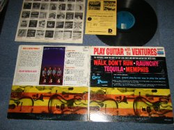 画像1: THE VENTURES - PLAY GUITAR WITH THE VENTURES (Ex++/MINT- EDSP) /  US AMERICA ORIGINAL 2nd Press "BLUE with BLACK PRINT Label" MONO Used LP 