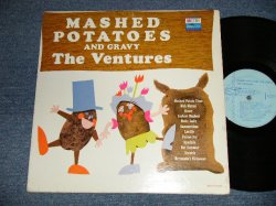 画像1: THE VENTURES - MASHED POTATOES AND GRAVY (Ex+/Ex+) / 1962 Version US AMERICA ORIGINAL 1st Press "LIGHT BLUE Label" MONO Used LP 