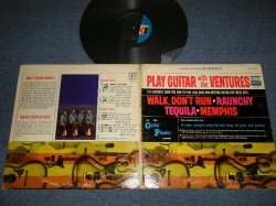 画像1: THE VENTURES - PLAY GUITAR WITH THE VENTURES (Ex/Ex++ Looks:MINT-) / 1965 US AMERICA ORIGINAL "'D' MARK LABEL" STEREO Used LP 