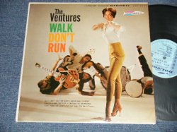 画像1: THE VENTURES - WALK DON'T RUN (Ex+++/Ex+++) / 1961? US AMERICA 2nd Press "LIGHT BLUE Label" STEREO Used LP 