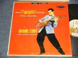 画像1: DUANE EDDY - HAVE 'TWANGY' GUITAR WILL TRAVEL (Ex+/Ex++ Looks:Ex+ EDSP, STOL) / 1962 US AMERICA ORIGINAL "1st Press CAPITOL RECORD CLUB Release" STEREO Used LP 