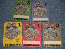 画像1: The BEACH BOYS - "SURF PATROL USA" BACK STAGE PASS : for MID 1980's TOUR PASS (5-TYPE SET)  (NEW) /1980's US AMERICA ORIGINAL "BRAND NEW" 