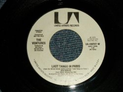 画像1: THE VENTURES - LAST TANGO IN PARIS A) MONO  B) STEREO  (MINT-/MINT-) / 1973 US AMERICA ORIGINAL "PROMO ONLY SAME FLIP WHITE Color Version" Used 7" SINGLE 
