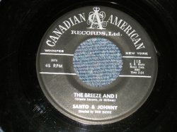 画像1: SANTO & JOHNNY - A) THE BREEZE AND I  B) SLAZY DAY ( Ex+/Ex+ ) / 1960 US AMERICA ORIGINAL Used 7" Single 