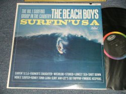 画像1: The BEACH BOYS - SURFIN' USA ( MATRIX #A)T1-1890-D4  3  B)T2-1890-D3  3) Pressed By "Capitol Records Pressing Plant, Los Angeles" (MINT-. Ex+++/MINT-) / 1963 US AMERICA ORIGINAL 1st Press "BLACK with Rainbow Label" MONO Used LP