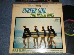 画像1: The BEACH BOYS - SURFER GIRL (Matrix # A)ST1-1981-A1 IAM (in TRIANGLE)  B)S T2-1981-A2  IAM (in TRIANGLE)) "SCRANTON Press in PENNSYLVANIA" (VG++/Ex++ WOFC, EDSP, TAPE SEAM)/ 1963 US AMERICA ORIGINAL "BLACK with RAINBOW RING Label" STEREO Used LP