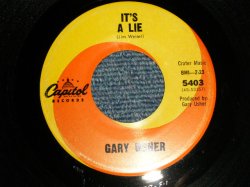画像1: GARY USHER - A)JODY   B) IT'S A LIE (Ex+/Ex+)  / 1965 US AMERICA ORIGINAL Used 7" Single 