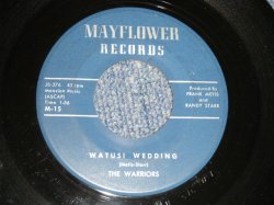 画像1: THE WARRIORS - A) WATUSI WEDDING (EXIOTIC INST)  B)JACKSAWANNA (GUITAR INST) (Ex+/Ex+) / 1959 US AMERICA ORIGINAL Used 7" Single 