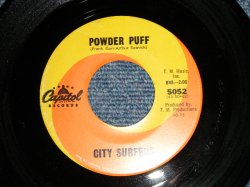 画像1: CITY SURFERS (TERRY MELCHER Works)  - A)POWDER PUFF   B)50 MILES TO GO (Ex+++/Ex+++)  / 1963 US AMERICA ORIGINAL Used 7" Single