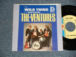 画像1: THE VENTURES - A)WILD THING  B)PENETRATION (Ex++/MINT-WOL) / 1966 US AMERICA ORIGINAL "Audition label Promo" " with PICTURE SLEEVE" "D Mark Label" Used 7" Single