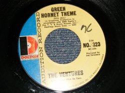 画像1: THE VENTURES -A)GREEN BHORNET THEME  B)FUZZY & WILD (Ex++/Ex++ WOL)/ 1966 US AMERICA ORIGINAL "AUDITION label PROMO"  "D Mark Label" Used 7" Single