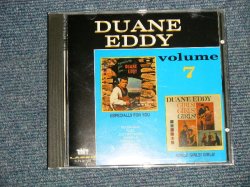 画像1: DUANE EDDY - VOL.7 : ESPECIALLY FOR YOUR+GIRLS!GIRLS!GIRLS! (2 in 1)(NEW) / 1980's EUROPE "BRAND NEW" CD