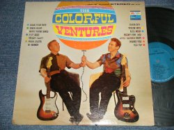 画像1: THE VENTURES - THE COLORFUL VENTURES (Matrix #A)BLUE HORIZON - BST-8008 SIDE-ONE 2 B)BLUE HORIZON - BST-8008 SIDE-TWO 1) (Ex+/Ex++ Looks:Ex+) / 1964 Version US AMERICA "BLUE with BLACK Print Label" STEREO Used LP 