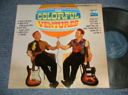 画像1: THE VENTURES - THE COLORFUL VENTURES (Matrix #A)BST 8008 1 SIDE-1 CTH 1 B)BST 8008-  SIDE-2 CTH 4) "TERRE HAUTE Press in INDIANA" (Ex+/Ex+++ Looks:Ex++, Ex+ Looks:Ex+ EDSP)/ 1961 US AMERICA ORIGINAL 1st Press "TURQUOISE GREENJ Label" STEREO Used LP 