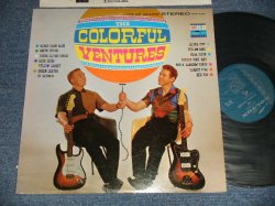 画像1: THE VENTURES - THE COLORFUL VENTURES (Matrix #A)BLUE HORIZON BST 8008 1 SIDE-ONE-3 B)BLUE HORIZON BST 8008-  SIDE-TWO-1 ):(Ex++/Ex++ Looks:Ex+ EDSP)/ 1961 US AMERICA ORIGINAL 1st Press "TURQUOISE GREENJ Label" STEREO Used LP 