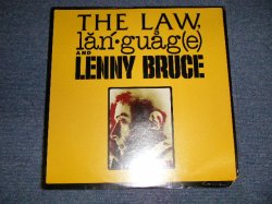 画像1: LENNY BRUCE (COMEDIAN) - The Law, Language And Lenny Bruce (SEALED) / 1974 US AMERICA ORIGINAL "BRAND NEW SEALED"  LP