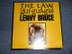 LENNY BRUCE (COMEDIAN) - The Law, Language And Lenny Bruce (SEALED) / 1974 US AMERICA ORIGINAL "BRAND NEW SEALED"  LP