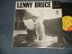 LENNY BRUCE (COMEDIAN, Produced For : Phil Spector Productions) - LENNY BRUCE IS OUT AGAIN (Reissue of LB-3001/2) (Ex++/Ex++ BB) / 1966 US AMERICA REISSUE "YELLOW Label" Used LP 