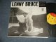 LENNY BRUCE (COMEDIAN, Produced For : Phil Spector Productions) - LENNY BRUCE IS OUT AGAIN (Reissue of LB-3001/2) (Ex+++/MINT- EDSP) / 1966 US AMERICA REISSUE "YELLOW Label" Used LP 
