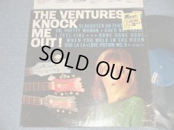 画像1: THE VENTURES - KNOCK ME OUT (:With "TOMORROW'S LOVE" Version )(Matrix #)(mint-/eX++ lOOKS:eX+) /1965 US AMERICA ORIGINAL 1st Press "BLUE with SILVER Print Label" MONO Used LP 