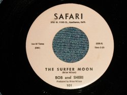 画像1: BOB & and SHERI  - A)THE SURFER MOON (BRIAN WILSON Works)  B)HUMPTY DUMPTY (MINT-/MINT-) / 1970's US AMERICA REISSUE Used 7" Single 