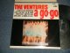 THE VENTURES - A GO-GO (Ex+++, Ex+/Ex+++ Looks:Ex+ WOBC) / 1965 UK ENGLAND ORIGINAL STEREO Used LP 