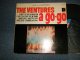 THE VENTURES - A GO-GO (Ex++/Ex+) / 1967 Version US AMERICA 3rd Press "'D' MARK Label" STEREO Used LP 