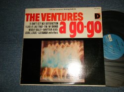 画像1: THE VENTURES - A GO-GO (Ex+/Ex++ Looks:Ex+) / 1965 Version US AMERICA 2nd Press "BLUE with BLACK Print Label" STEREO Used LP 