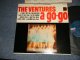 THE VENTURES - A GO-GO (Ex++/Ex+++, Ex+++ Looks:Ex+ EDSP) / 1965 US AMERICA ORIGINAL 1st Press "DARK BLUE with SILVER Print Label" STEREO Used LP 