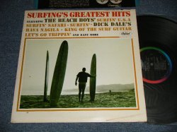 画像1: V.A. Various Omnibus - SURFING'S GREATEST HITS (Ex++/Ex+++ Looks:Ex++) / 1963 US AMERICA ORIGINAL 1st Press "BLACK with Rainbow Label" MONO Used LP