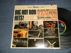 画像1: V.A. Various Omnibus - BIG HOT ROD HITS (MINT-/MINT-) / 1964 US AMERICA ORIGINAL 1st Press "BLACK with Rainbow Label" STEREO Used LP