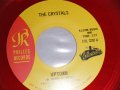 THE CRYSTALS - A)UP TOWN   B)HE'S SURE THE BOY I LOVE (MINT-/MINT-)  / 1986 Version US AMERICA  REISSUE"RED WAX/VINYL" Used 7" SINGLE 