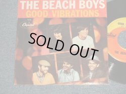 画像1: THE BEACH BOYS - A) GOOD VIBRATIONS  B)  LET'S GO AWAY FOR AWHILE  (Matrix #A)G8#2  B)G6) "SCRANTON Press"  MATRIX F1 / G2) (STRAIT-CUT PS)  (Ex++/Ex++)  / 1966 US AMERICA ORIGINAL Used 7" SINGLE With PICTURE SLEEVE 