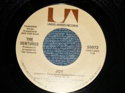 画像1: THE VENTURES - JOY  A) MONO   B)STEREO (MINT-/MINT-) / 1971 US AMERICA ORIGINAL "PROMO ONLY SAME FLIP" Used 7" SINGLE 