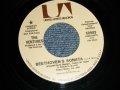 THE VENTURES - A) BEETHOVEN'S SONATA IN G MINOR   B) PETER AND THE WOLF (STEREO Credit on Label) (MINT/MINT) / 1972 US AMERICA ORIGINAL "PROMO COPY" Used 7" SINGLE 
