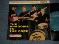 The SHADOWS - TO THE FORE (EX++/Ex++) / 1961 UK ENGLAND ORIGINAL "TURQUOISE Label" Used 7" EP