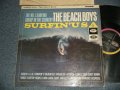 The BEACH BOYS - SURFIN USA (Matrix #A)T1-1890-1 1 G B)T2-1890-1 1 G) (Ex++/Ex++ Looks:VG+++)/ 1965 UK ENGLAND ORIGINAL "BLACK with RAINBOW RING Label" "MONO" Used LP