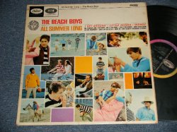 画像1: The BEACH BOYS - ALL SUMMER LONG (Matrix #A)T1-2110-1 1 P B)T2-2110-1 H) (Ex++/VG++)/ 1965 UK ENGLAND ORIGINAL "BLACK with RAINBOW RING Label" "MONO" Used LP
