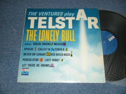 画像1: THE VENTURES - PLAY TELSTAR (Ex+++/Ex++ Looks:Ex+++) / 1964 Version US AMERICA RE-PRESS "BLUE With BLACK Print Label" MONO Used LP
