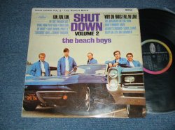 画像1: The BEACH BOYS - SHUT DOWN VOLUME 2 (MATRIX # A)T1-2027-1N  1 GR A)T2-2027-1N  1 H) (Ex++, Ex/VG+++ Looks:VG++) / 1964 UK ENGLAND ORIGINAL "BLACK with RAINBOW Label" MONO Used LP