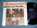 THE BEACH BOYS - A) HEROES AND VILLAINS   B)YOU'RE WELCOME(Ex++/Ex+++) / 1967 SOUTH AFRICAD ORIGINAL Used 7" 45rpm  with PICTURE COVER