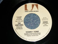 画像1: THE VENTURES - A)HONKY TONK (5:20 Version)   B)HONKY TONK (PART II  23:31 Version)  (MINT-/MINT-) / 1972 US AMERICA ORIGINAL "PROMO COPY" Used 7" SINGLE 