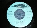 JAN & DEAN - A) THERE'S A GIRL  B) MY HEART SINGS (Ex+++/Ex+++) / 1959 US AMERICA ORIGINAL Used 7"SINGLE
